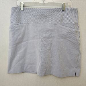 S.C.&‎ Co. Striped blue and white skort Size LG